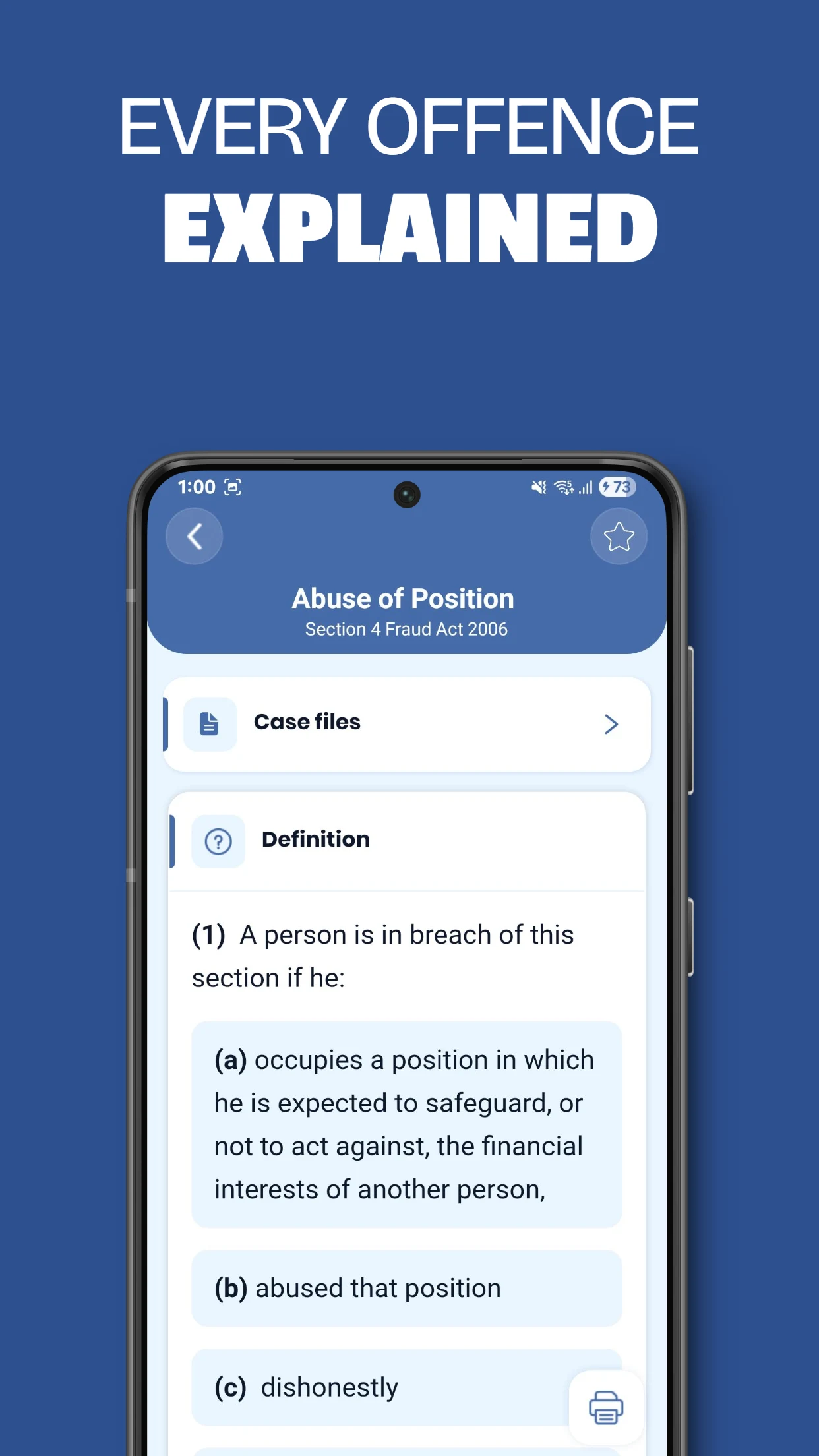 Pocket Sgt - UK Police Guide screenshot